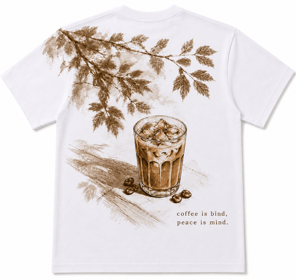 coffee oversize T shirt