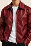 Faux Leather Jacket